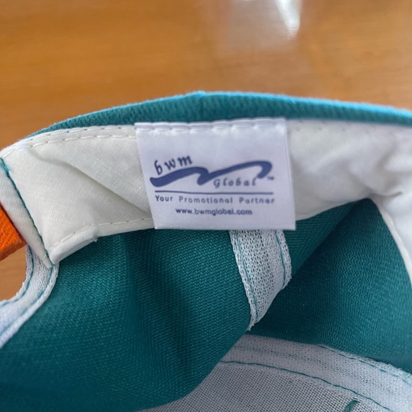 RARE VINTAGE MIAMI DOLPHINS DOL-FAN FAN CLUB HAT (Late 90’s to early2000’s) - Picture 5 of 6
